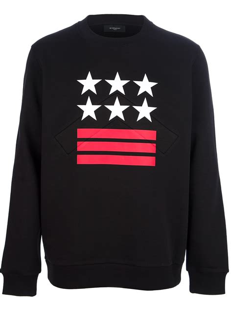 givenchy stars and stripes sweatshirt|givenchy t shirt prices.